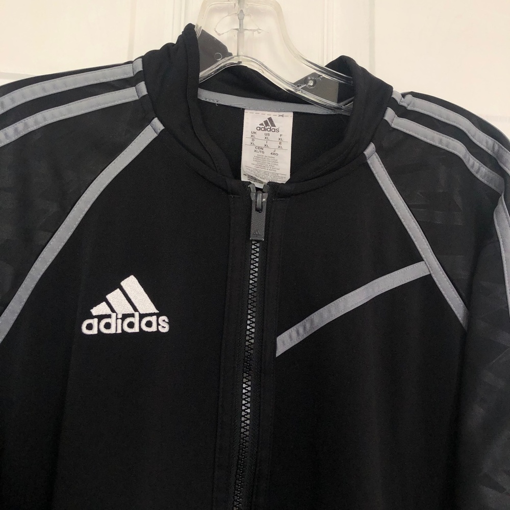 🔰❤️🔥 Adidas Men's Climalite Black Full Zip 3D Camo Jacket‼️ - Picture 6 of 11